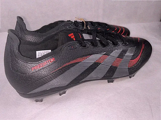 Adidas Predator League ID1328 Men's Black Firm/Multi Soccer Cleats 11.5