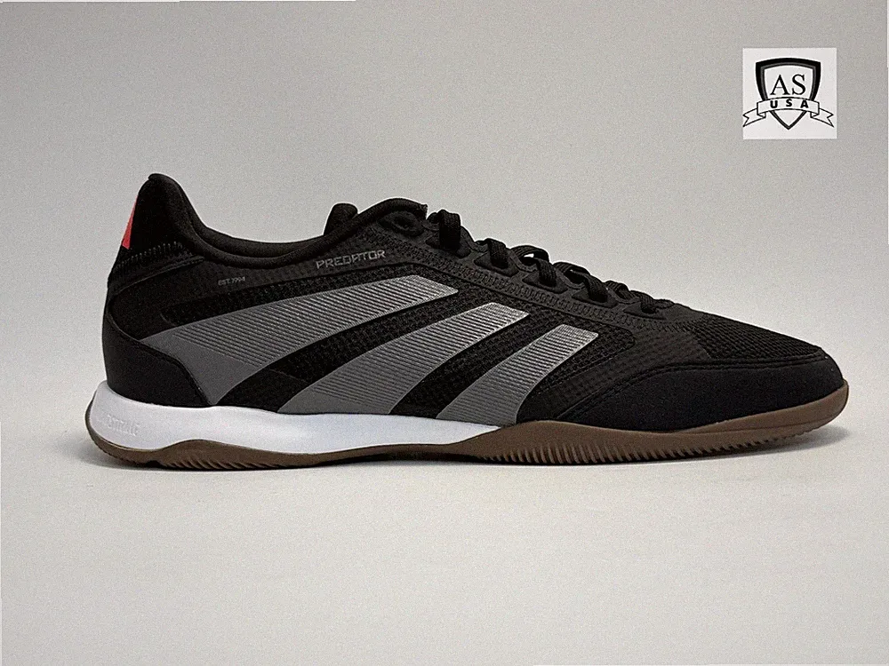 Adidas Predator League In Black Bred Red Indoor Soccer Cleats ID3781 Men's Sz 11