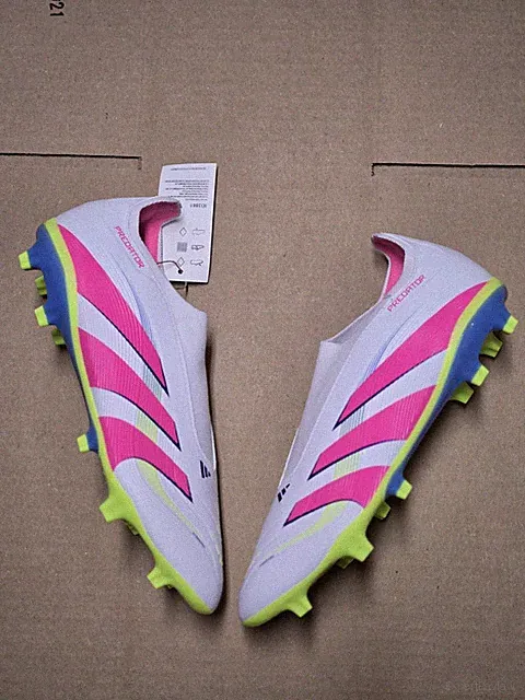 Adidas Predator League Laceless Firm/Multi Ground Boots ID3861 Men’s Size 9