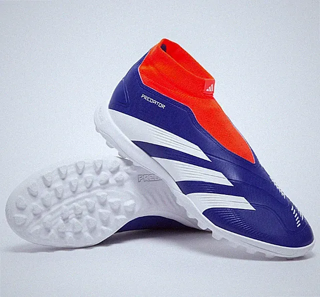Adidas Predator League Laceless Turf Indoor Soccer IF6385 Men’s Size 9.5 New