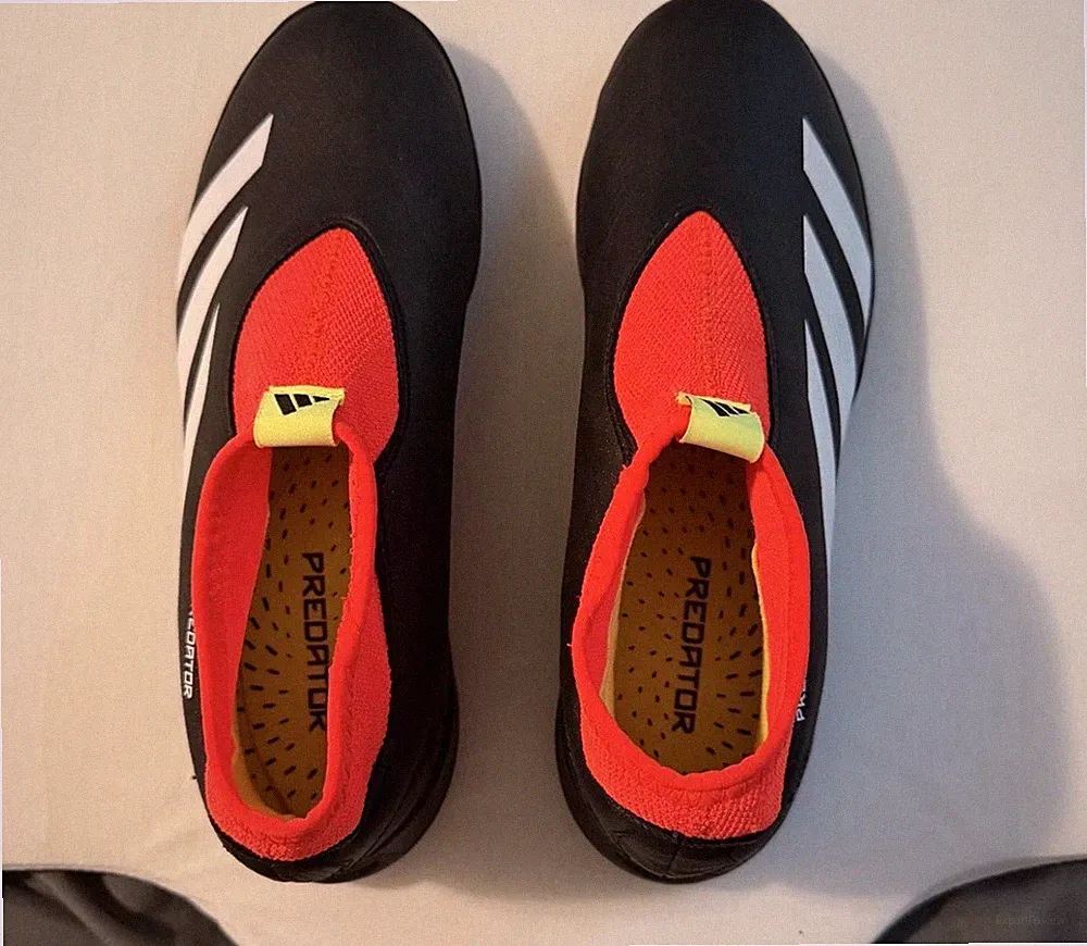 adidas Predator League LL TF Youth Indoor Soccer Cleats US 5.5 Black/White/Red