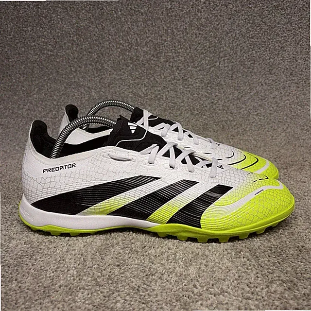 Adidas Predator League TF Soccer Cleats Men’s Size 6.5 White Turf Shoes JI1132