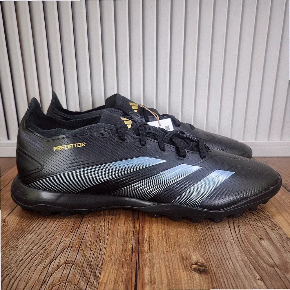 Adidas Predator League Turf Mens Sz 13 Black Athletic Soccer Cleats Boots IF6377