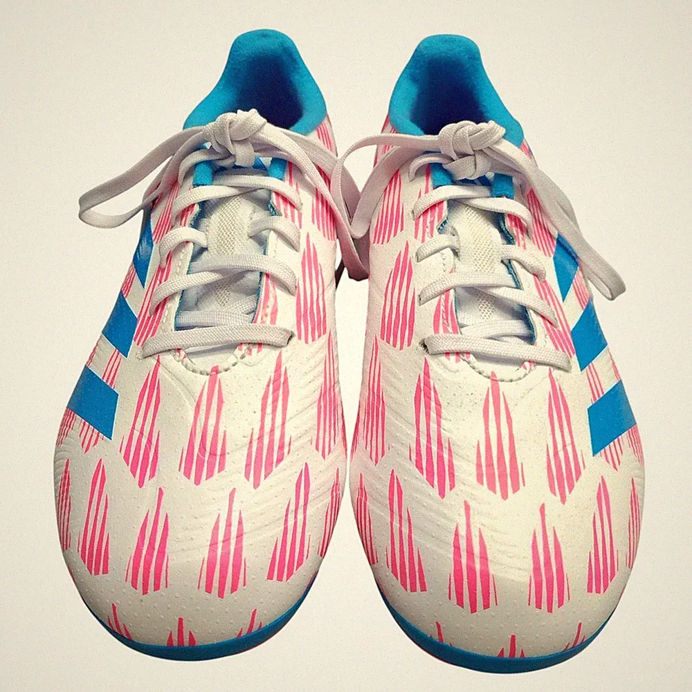 Adidas Predator League Turf Soccer Cleats Womens Size 6.5 Multi Printed IF6352