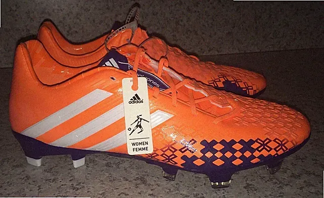ADIDAS Predator LZ TRX FG Orange Purple Soccer Cleats Boots NEW Womens Sz 5