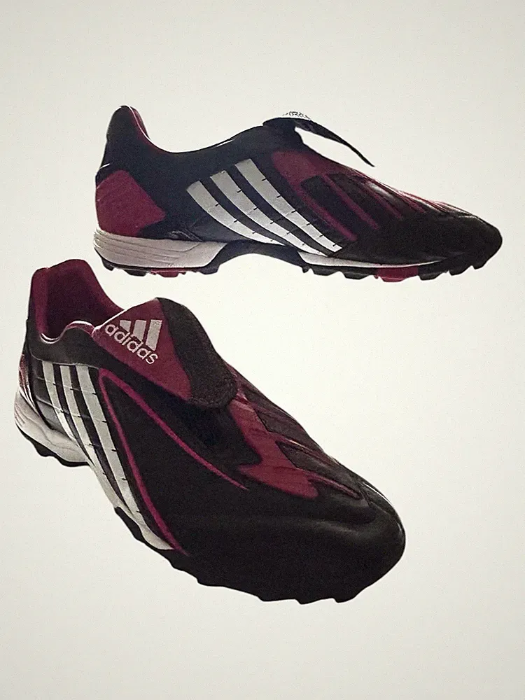 Adidas Predator Power Swerve TRX TF Soccer Turf Men’s US 12 Black Red 031710