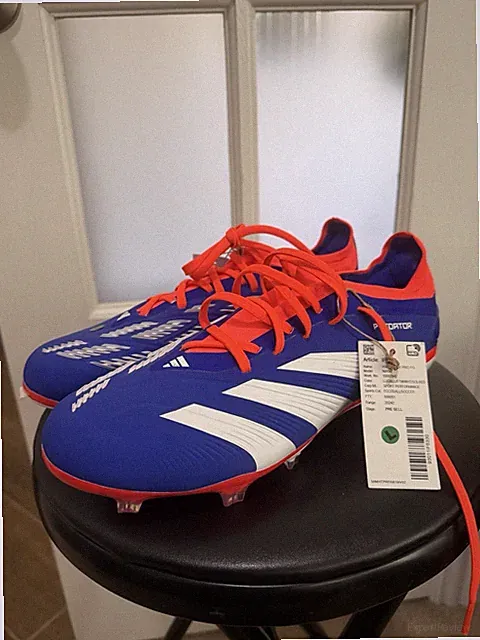 Adidas Predator Pro Fg BRAND NEW SAMPLE PAIR Soccer Cleats IF6330 Mens Size 9