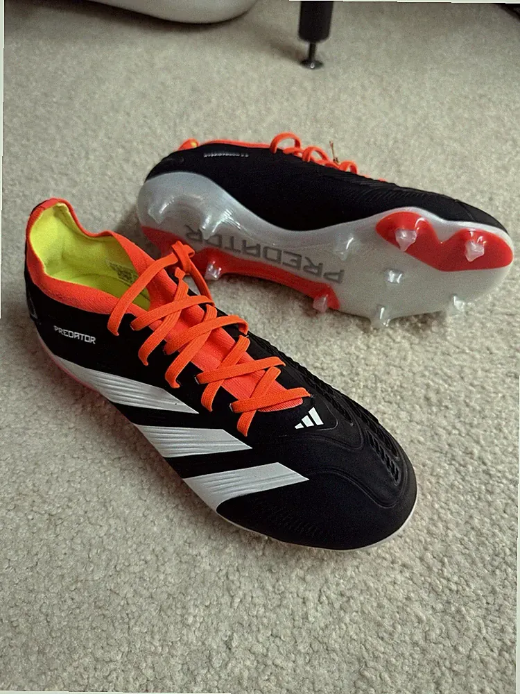 Adidas Predator PRO FG Soccer Cleats Men’s Size 7 US / Size 8 US Womens Black