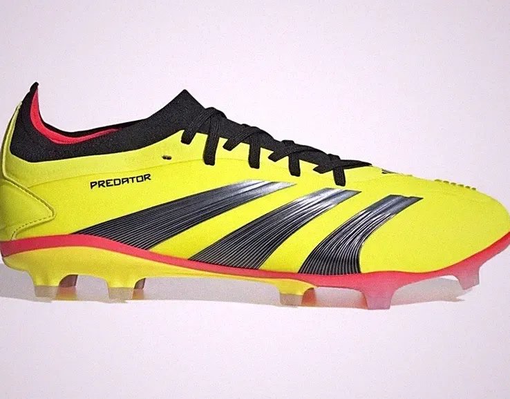 Adidas Predator Pro FG Soccer Cleats Mens 9.5 Firm Ground Yellow IG7776 NEW