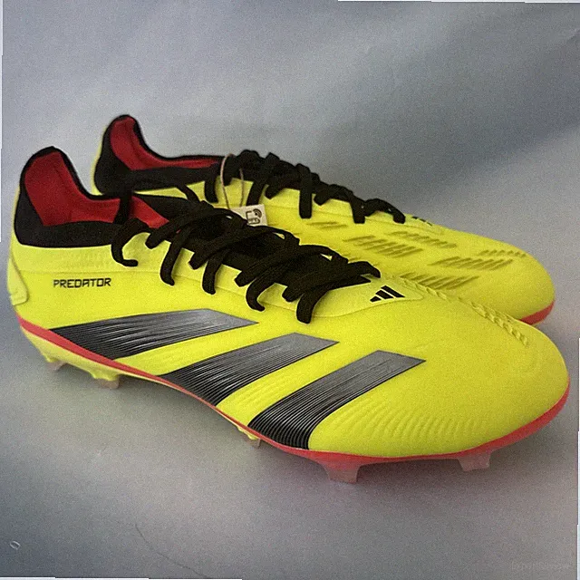 Adidas Predator PRO FG Soccer Cleats Shoes Yellow IG7776 Mens Size 10