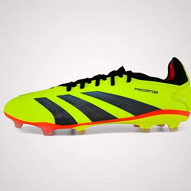 adidas Predator Pro FG Yellow Black Red Men's Soccer Cleats IG7776