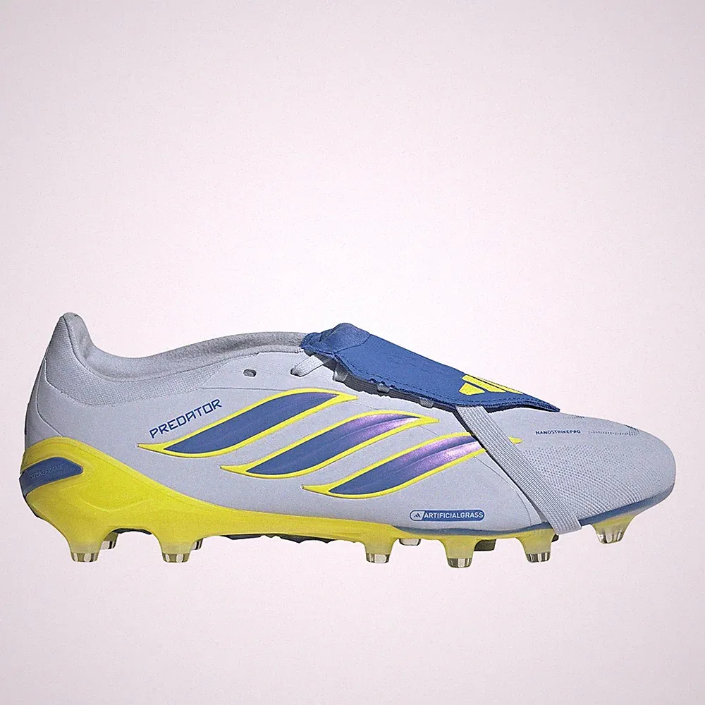 adidas Predator Pro FoldOver Tongue Artificial Ground Soccer Cleats Mens Blue Sn