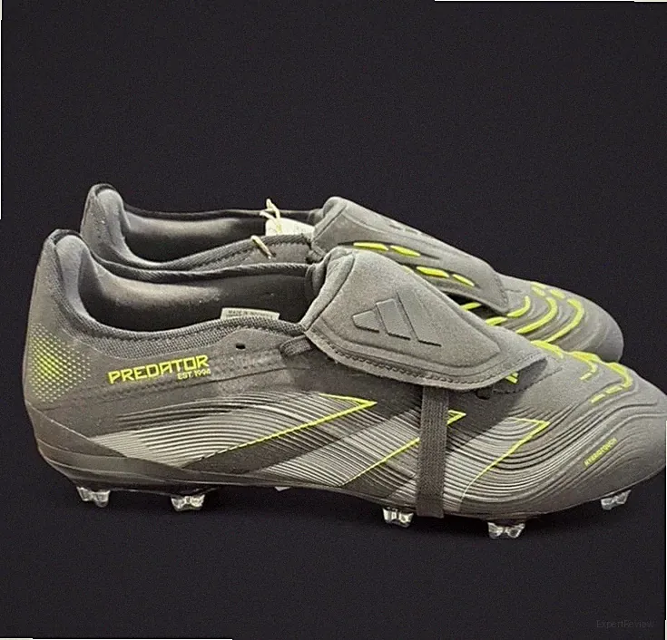 Adidas Predator Pro Foldover Tongue FG Soccer Cleats Black JS4072 Men's Size 9.5