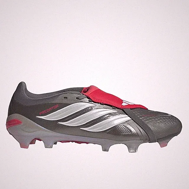 adidas Predator Pro FoldOver Tongue Firm Ground Soccer Cleats Unisex Grey Sneake