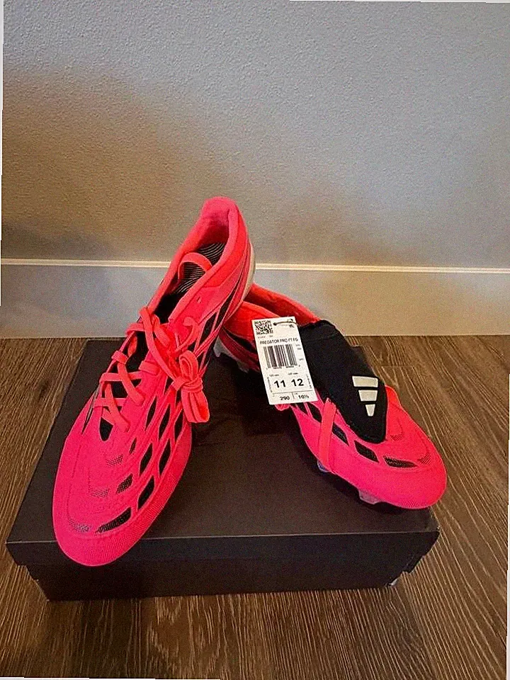 adidas Predator Pro FT FG Soccer Cleats - 11 Men/Women 12