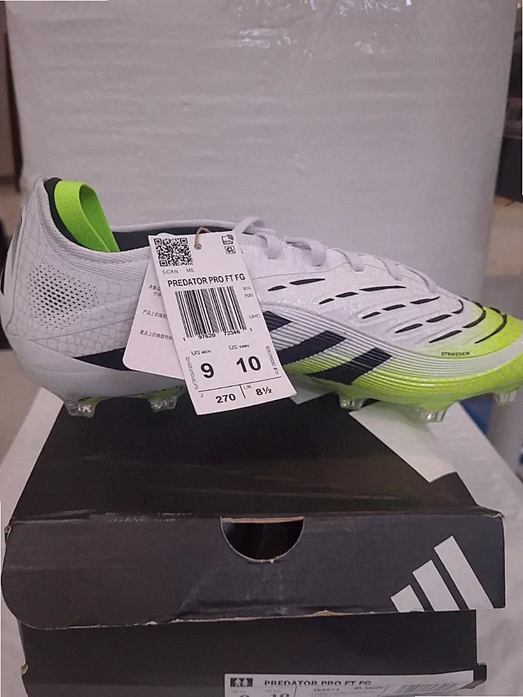 Adidas Predator Pro FT FG Soccer Cleats Size 9 Men, 10 Women's
