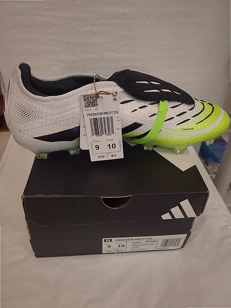 Adidas Predator Pro FT FG Soccer Cleats Size 9 Men, 10 Women's
