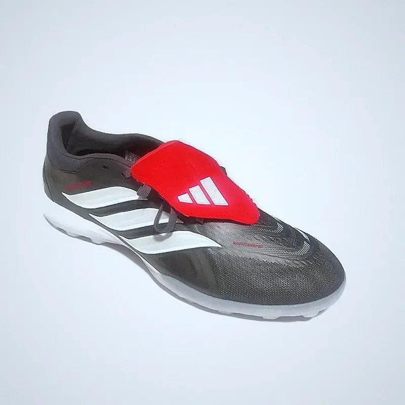 Adidas Predator Pro FT TF Mens 10.5 Soccer Cleats Artificial Turf Iron Metallic