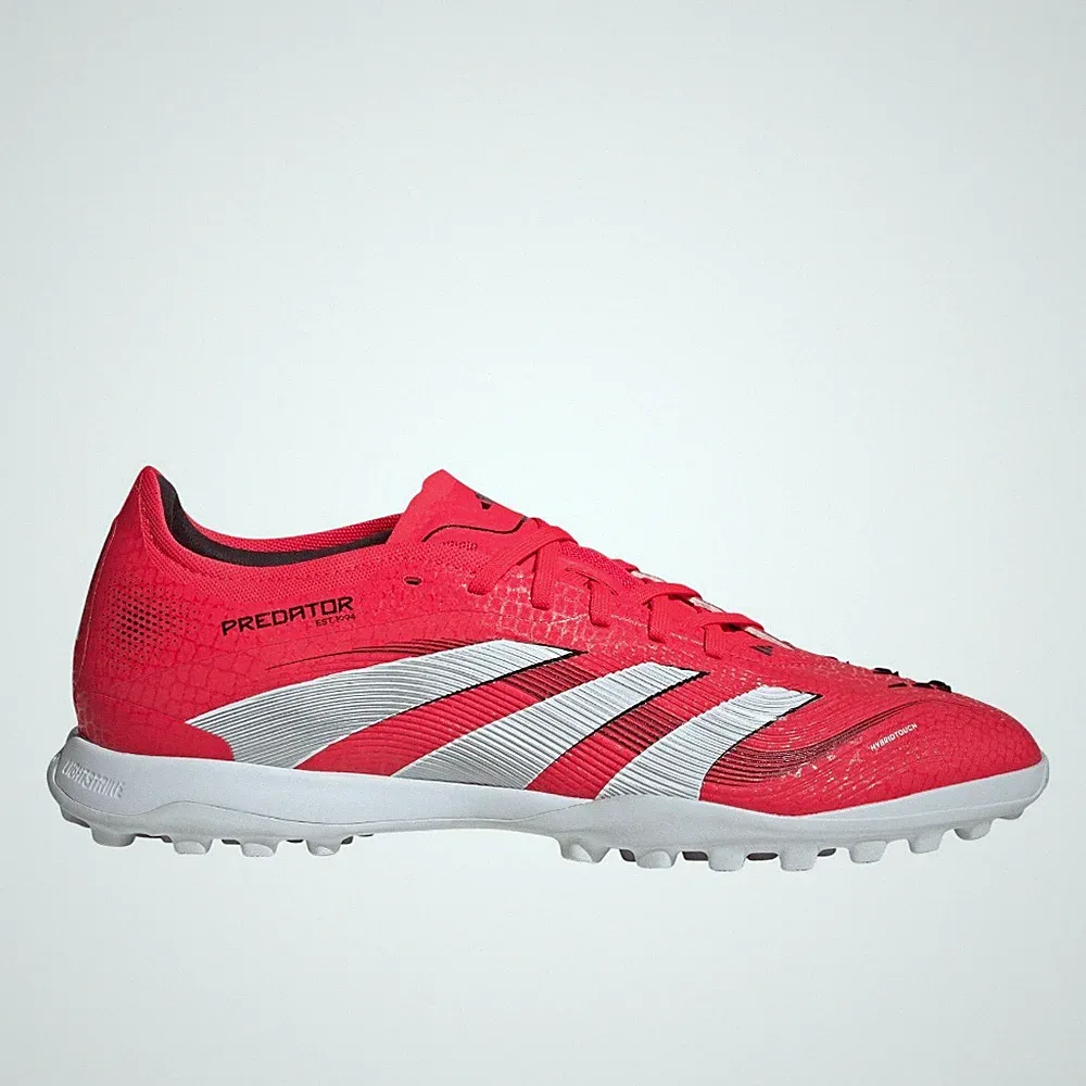 adidas Predator Pro Turf Soccer Cleats Mens Red Sneakers Athletic Shoes ID3764