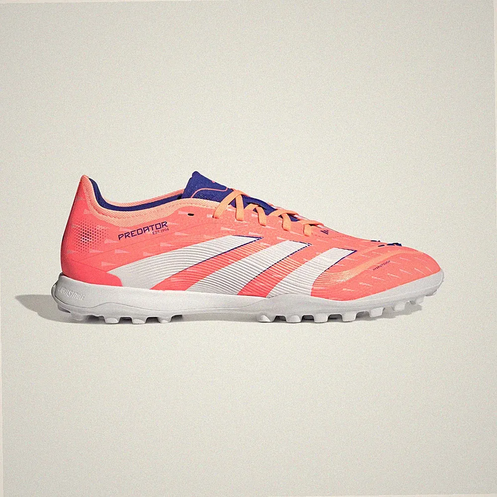 adidas Predator Pro Turf Soccer Shoes “Coral Blaze Pack” (JI1185) Size 9.5