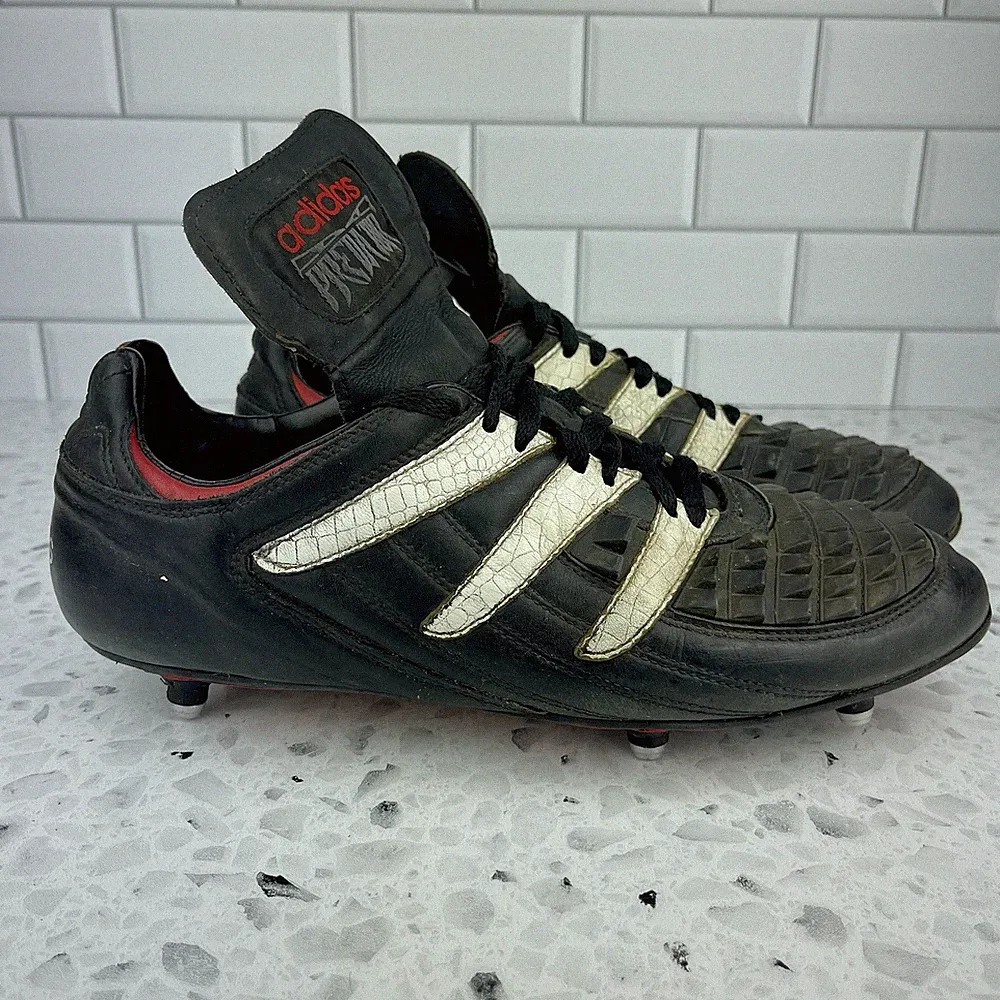 Adidas Predator Rapier US 11.5 Originals Rare May 1995 soccer cleats rubber fins