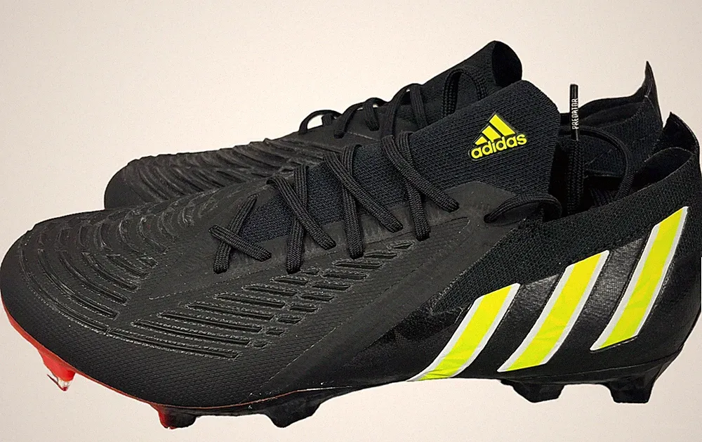 Adidas Predator Soccer Cleats Men’s 6.5 Edge.1 L FG Black GW1023 New