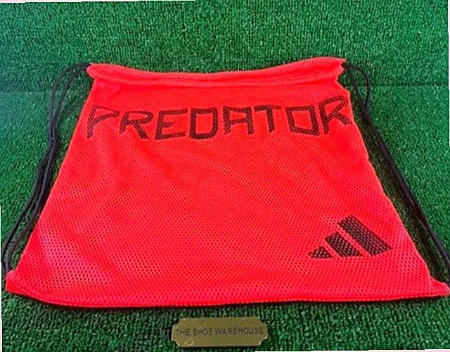 Adidas Predator Soccer Football Cleats Drawstring Backpack Gym Bag NEW