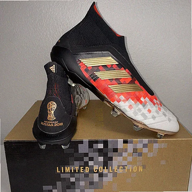 Adidas Predator Telstar18 Russia World Cup 2018 Soccer Cleats Mens Size 10.5