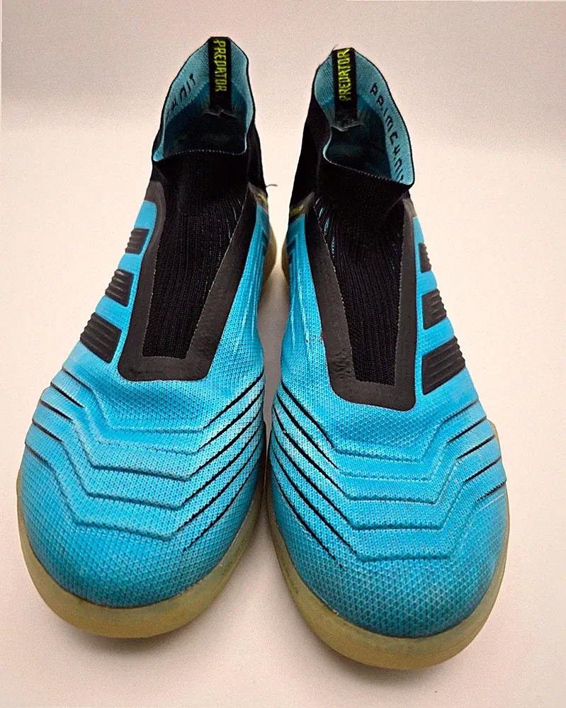 adidas Predator Youth Boys' Soccer Cleats Blue/Black US Size 8