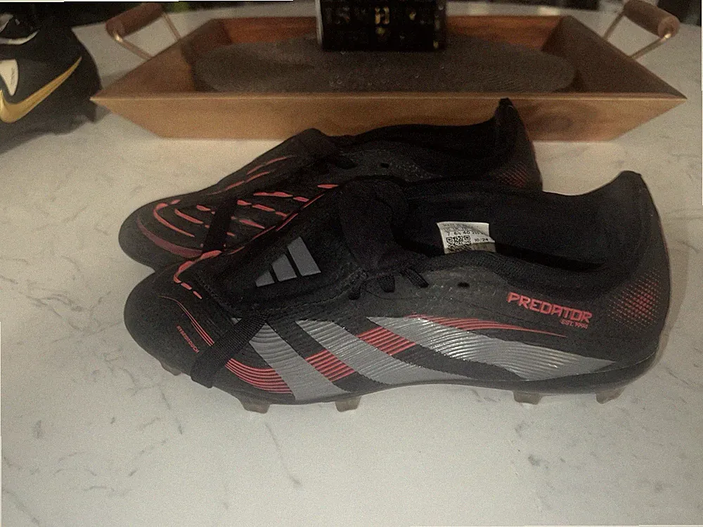 adidas Predator Youth Soccer Cleats Black