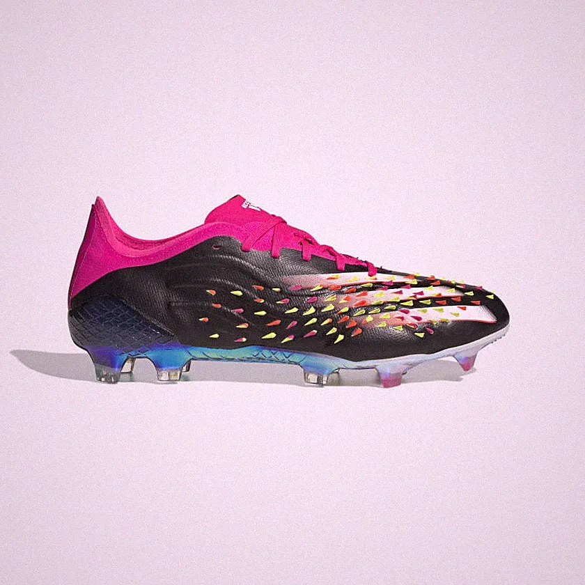 Adidas PREDCOPX FG Mens Firm Ground Soccer Cleats Black/Multi H68129 Ghosted