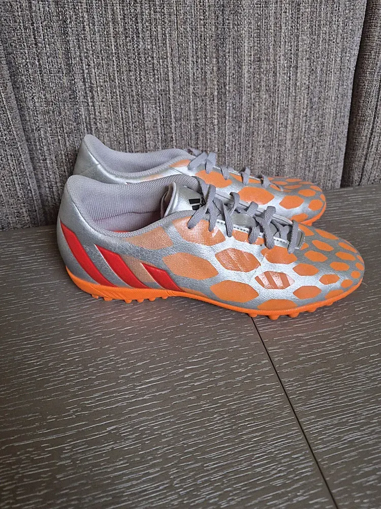 Adidas Predito Instinct Women's Soccer Cleats Orange/grey M21751 Size 7.5