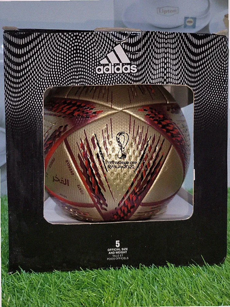 gold soccer ball size 5