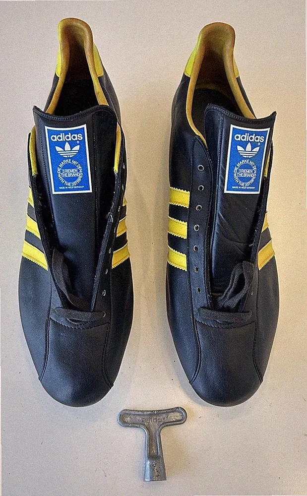 Adidas Ranger Soccer Cleats Vintage Rare New Made in West Germany size 12.5