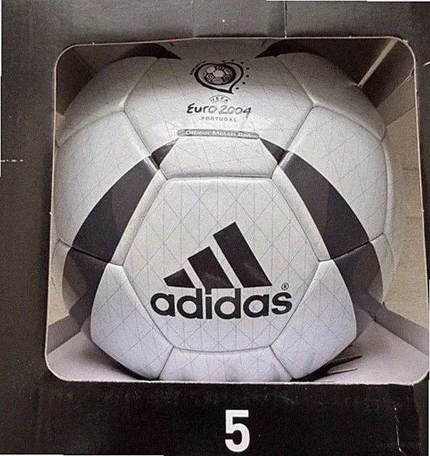 Adidas Roteiro Official Match Ball of Euro Cup 2004 Portugal Size 5 IW4561 CR7