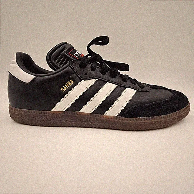 Adidas Samba Classic Black White Gum Sole Soccer Shoes IH6000 Mens 10