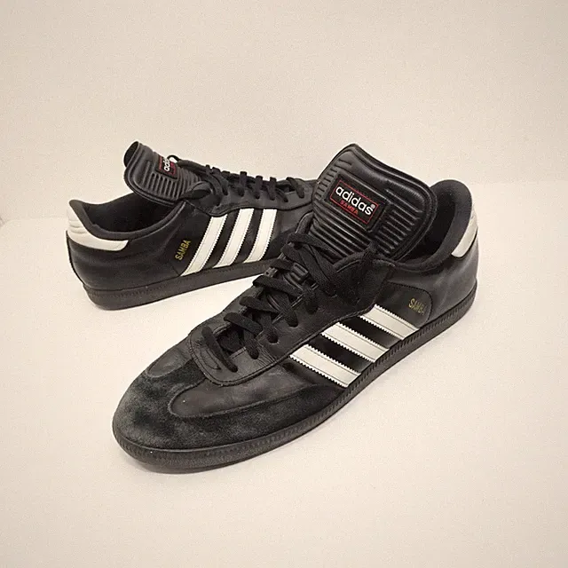 Adidas Samba Classic Indoor Soccer Shoes Men's Size 13.5 034563 Black