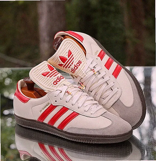 Adidas Samba Classic OG White Scarlet Luzhniki Men’s Size 9.5 Custom CQ2216