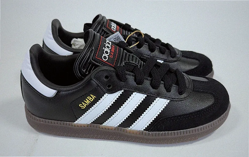 Adidas Samba Little Kid’s Big Kids Indoor Soccer Shoes Black IF1945 Boy’s Girl’s