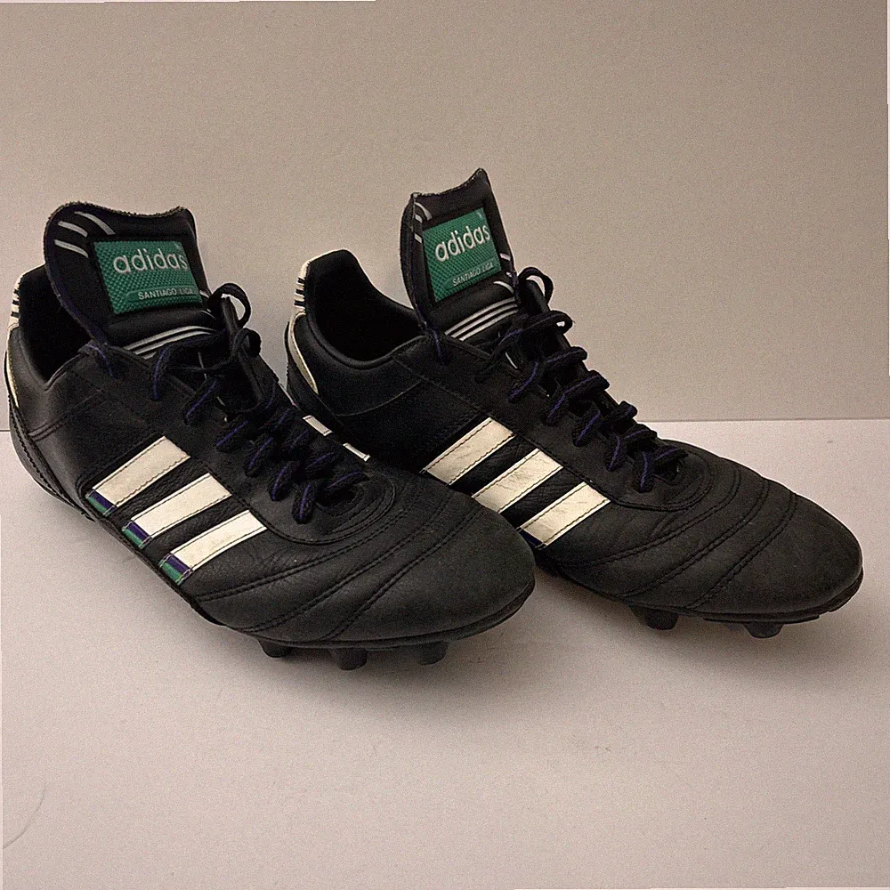 Adidas Santiago Liga Soccer Cleats Retro Vintage Stock Mens Sz 11. Black Green