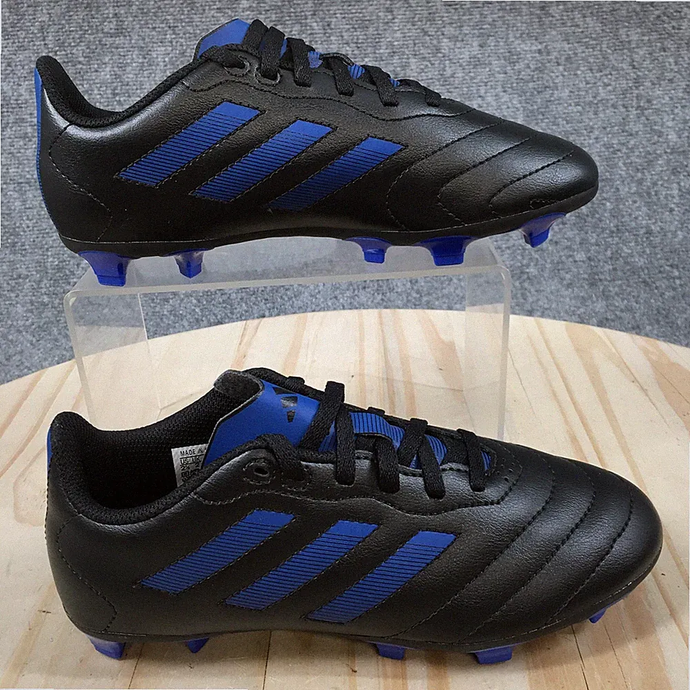 Adidas Shoes Youth 2.5 Goletto VIII Firm Ground Soccer Cleats Blue Athletic NEW
