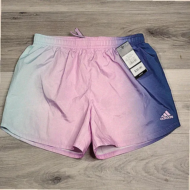 Adidas Shorts Girls Large Lilac New