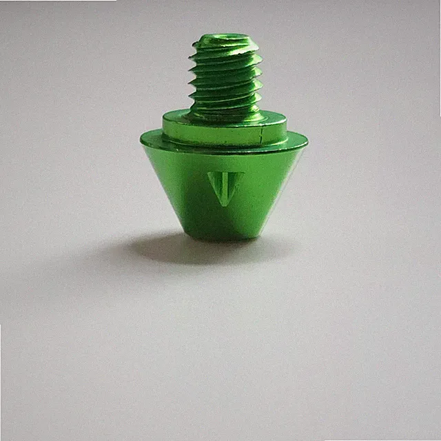 Adidas Single Replacement Soccer Metal Green Front Stud 8mm Soft Ground Cleats