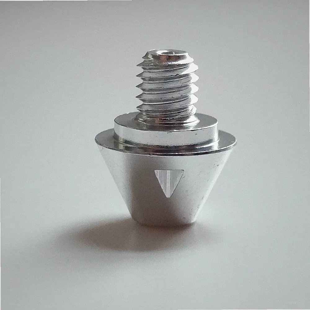 Adidas Single Replacement Soccer Metal Silver Front Stud 8mm Soft Ground Cleats
