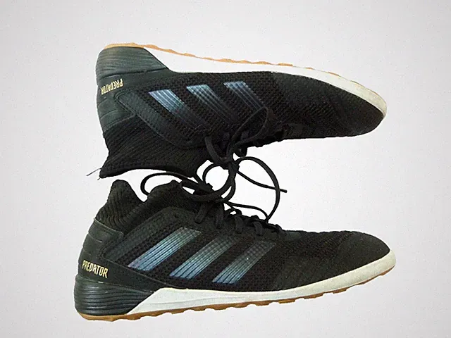Adidas Sneakers Men's 7.5 Predator Tango Ankle Sock Black Narrow
