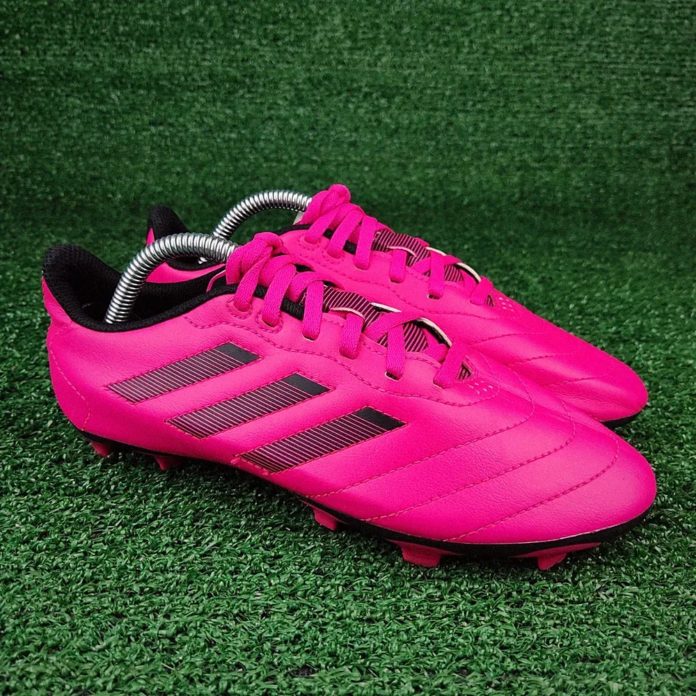 Adidas Soccer Cleats Kids 4 Pink Copa Pure.4 FG GW6163 Flexible Ground Athletic