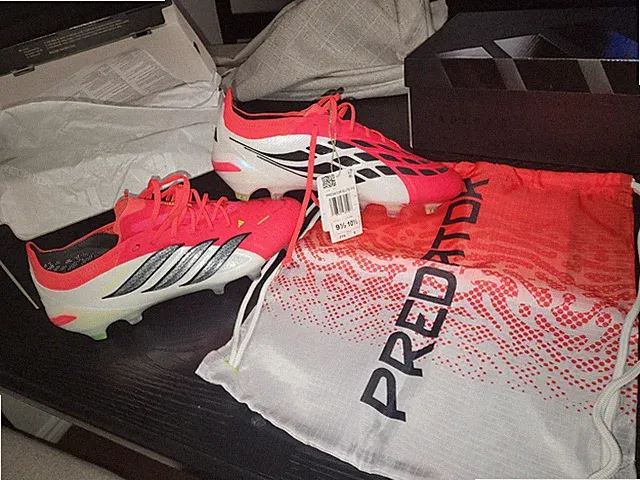 Adidas Soccer Cleats PREDATOR ELITE FG Size US Mens 9.5 ( US Womens 10.5) JS0433