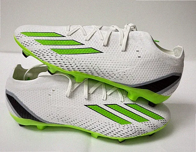 Adidas Soccer Cleats Size 10.5 white/green