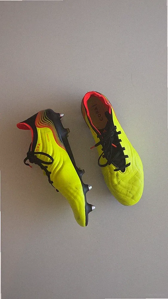 adidas soccer cleats size 11, soft ground copas, worn 5-6 times on grass