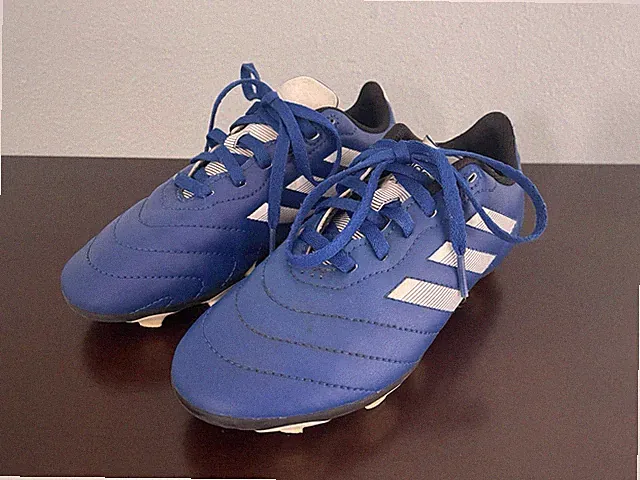 Adidas Soccer Football Athletic Cleats Youth 2 Royal Blue White 753002